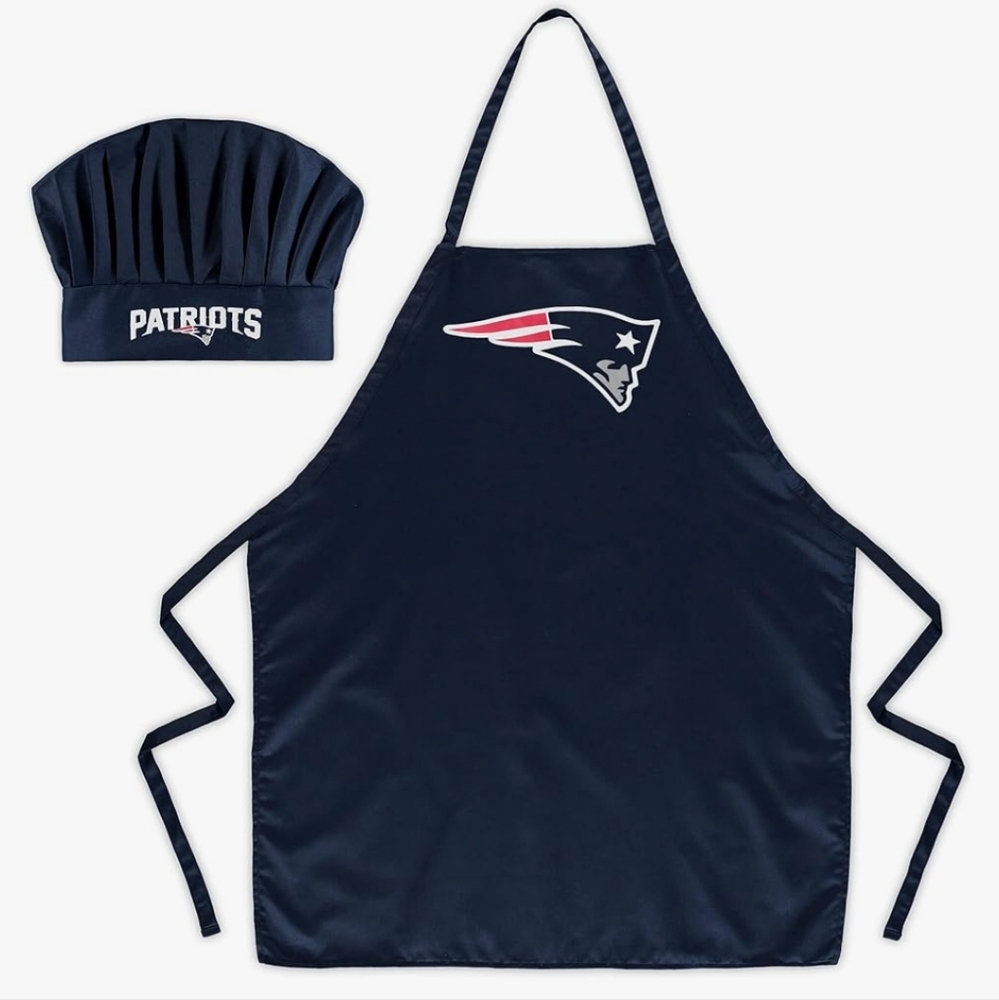 NFL Team Apron & Chef Hat New England Patriots